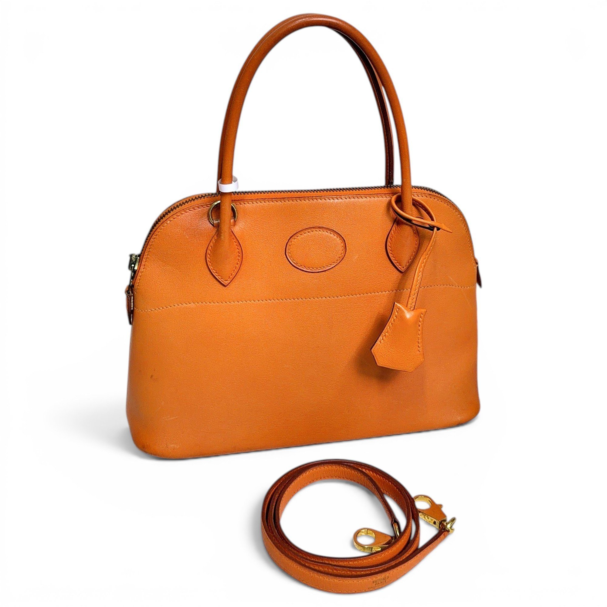Bolide leather handbag