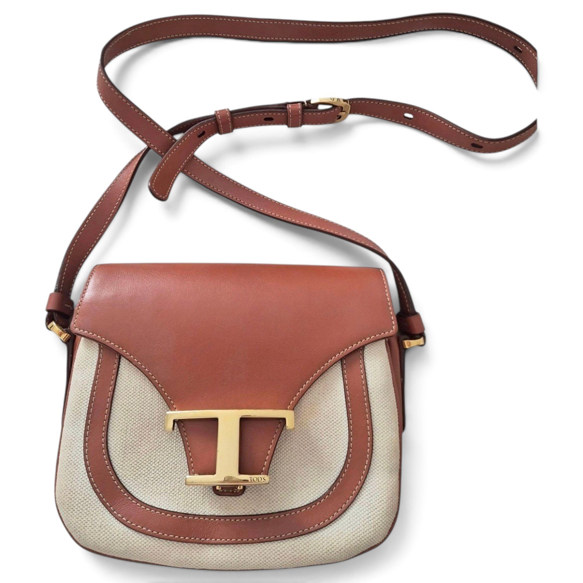 Leather crossbody bag