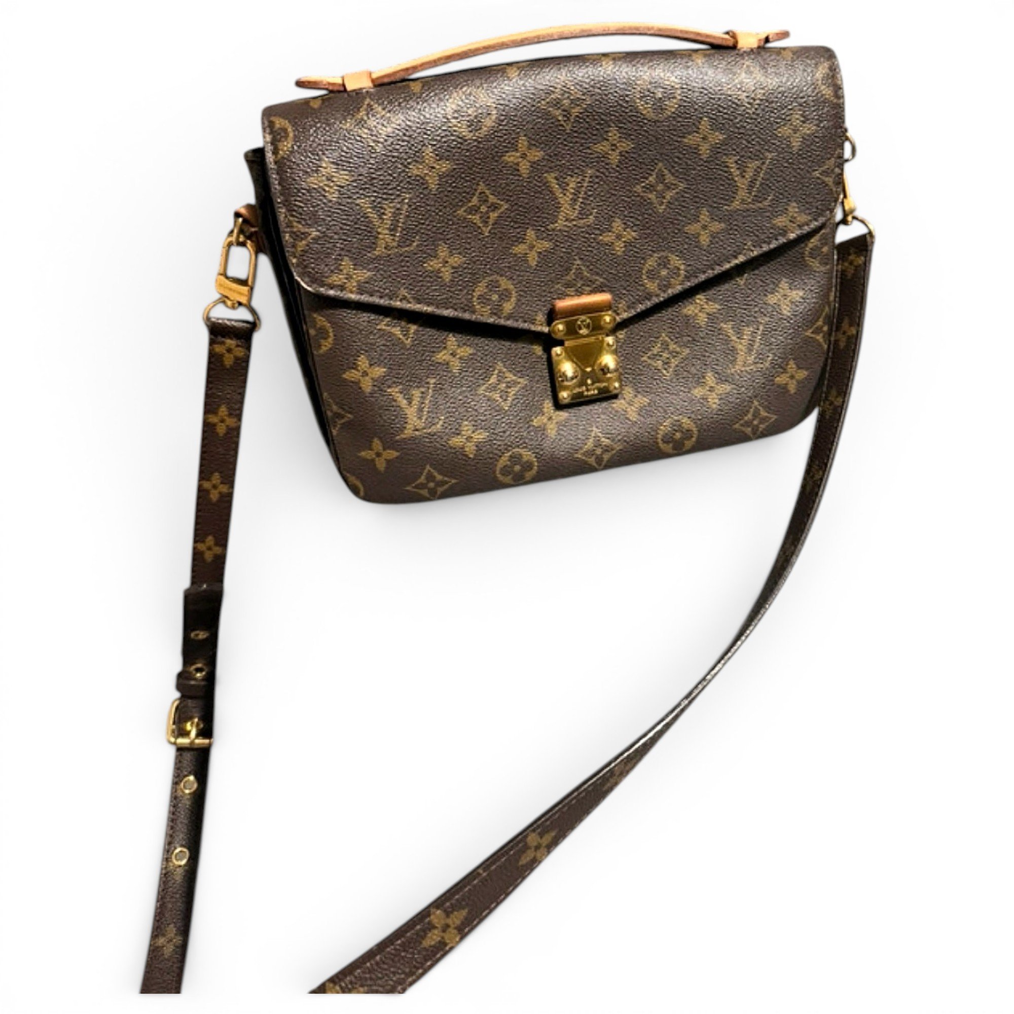Metis leather crossbody bag