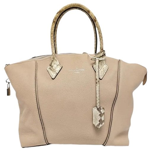 Lockit leather handbag