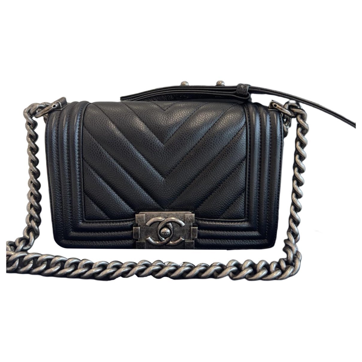 Boy leather crossbody bag