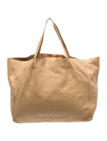 Leather Horizontal Cabas
