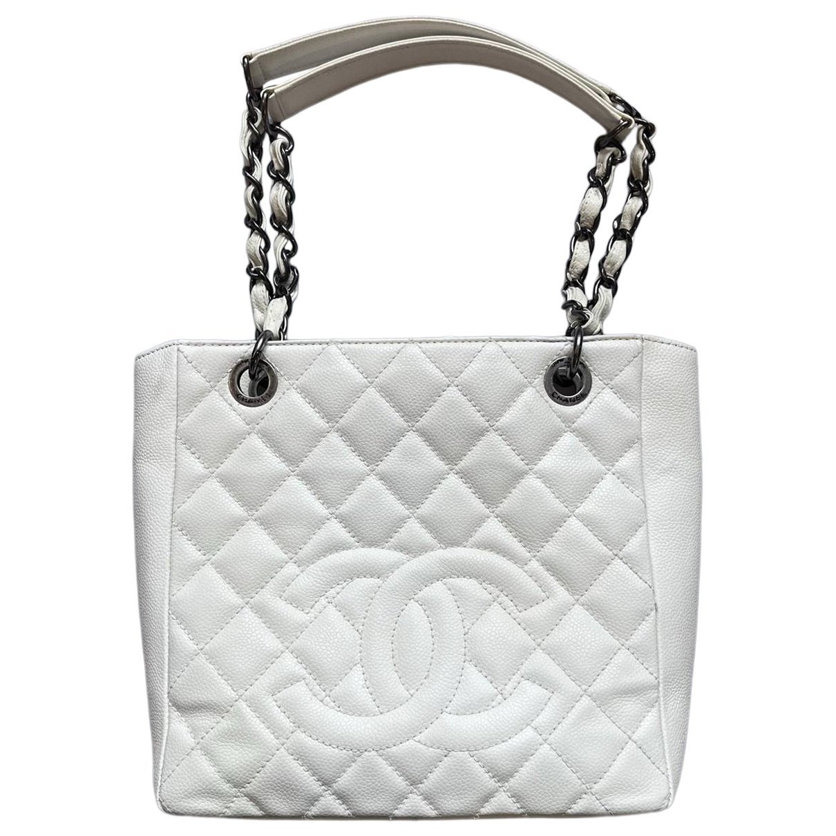 Petite Shopping Tote leather tote