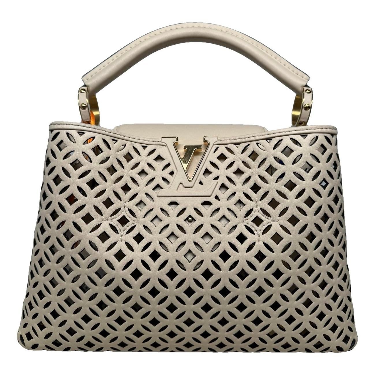 Capucines leather handbag