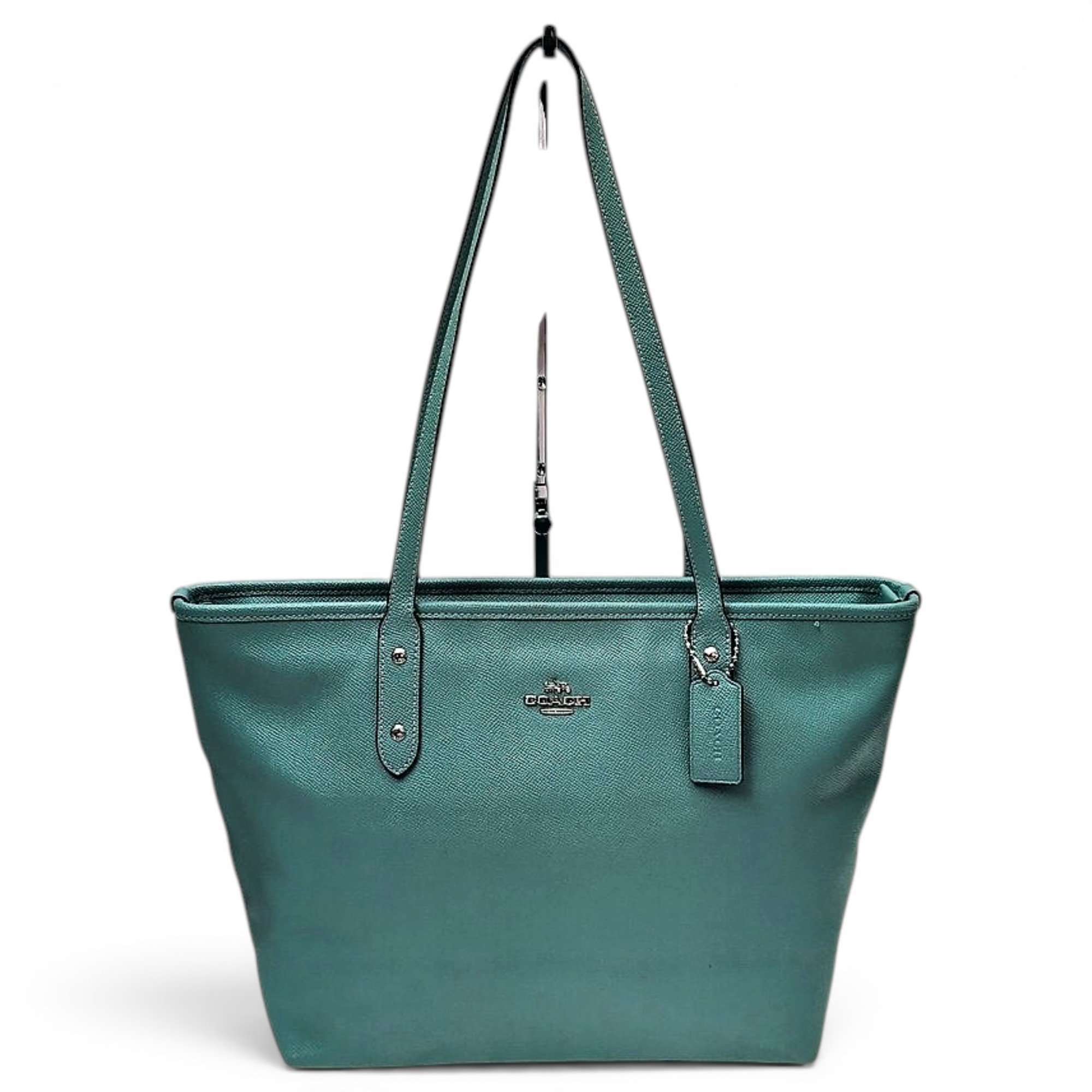 Leather tote