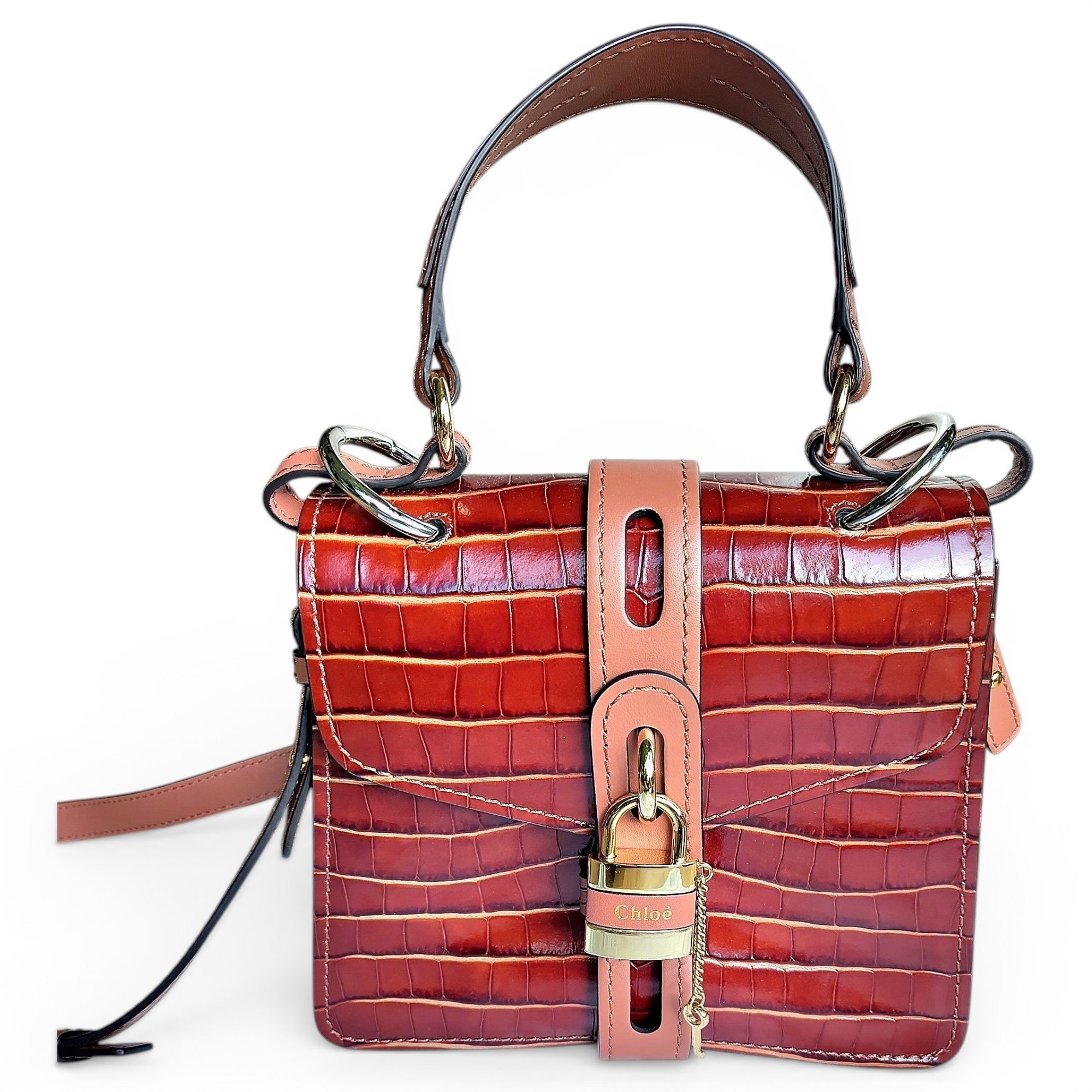 Aby leather crossbody bag