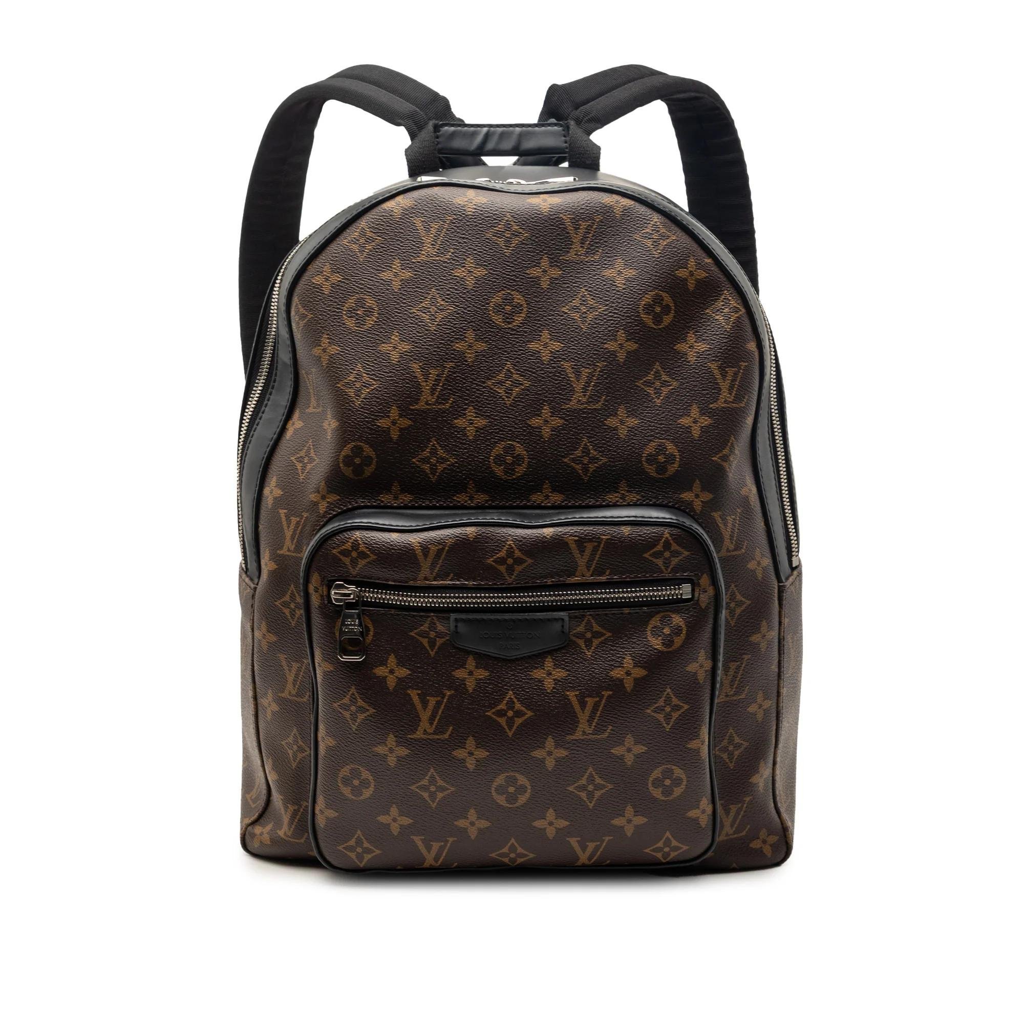 Leather backpack