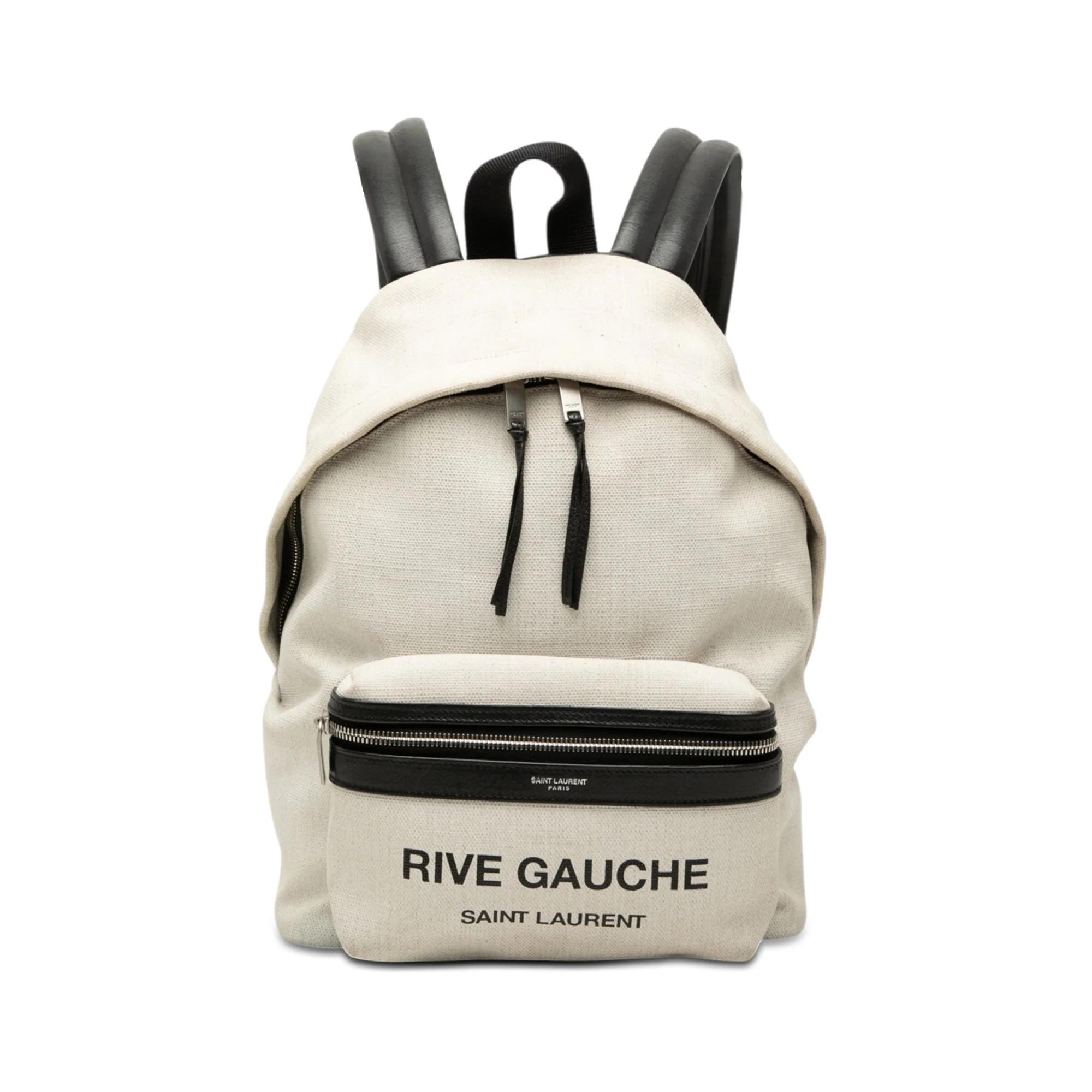Leather backpack