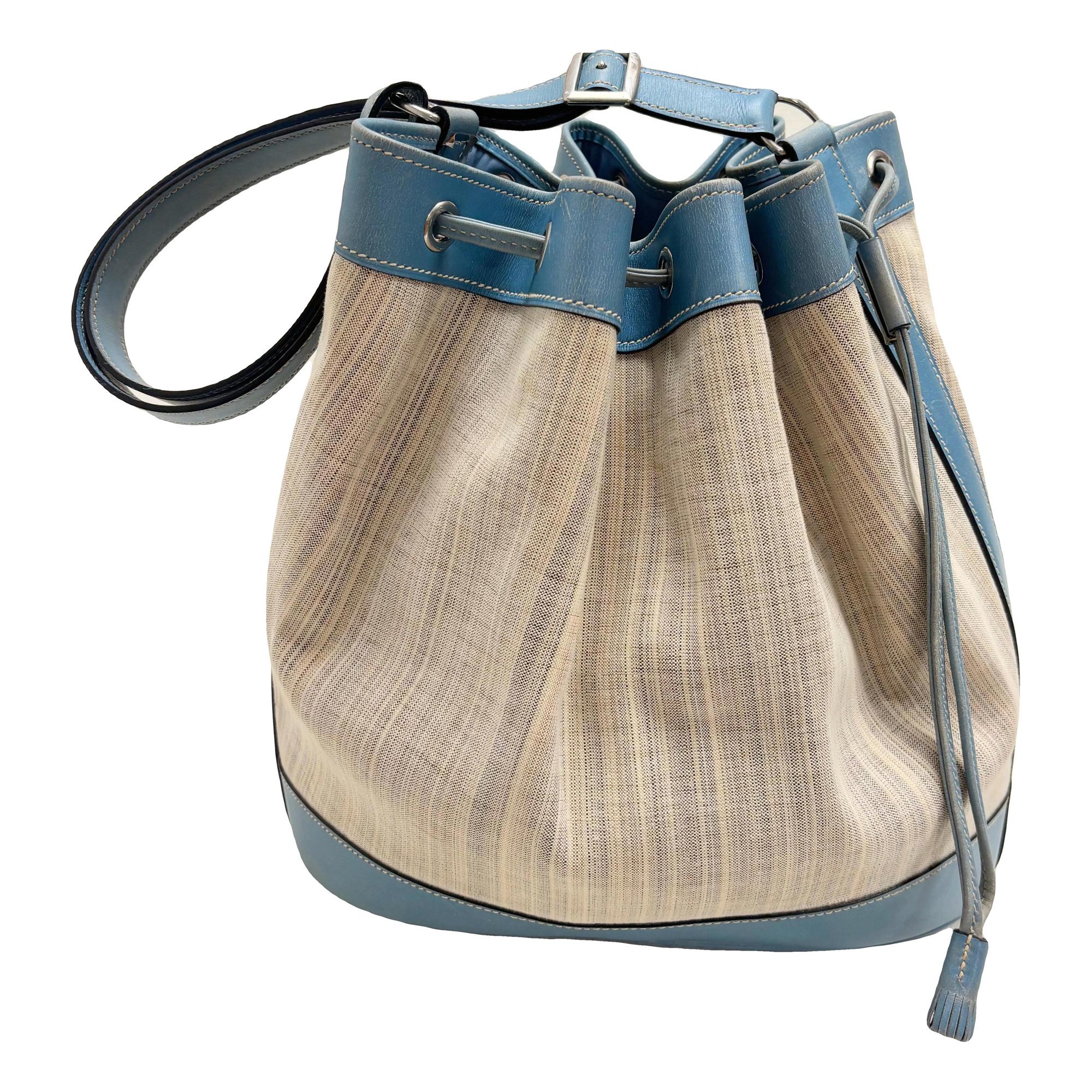 Market leather bag