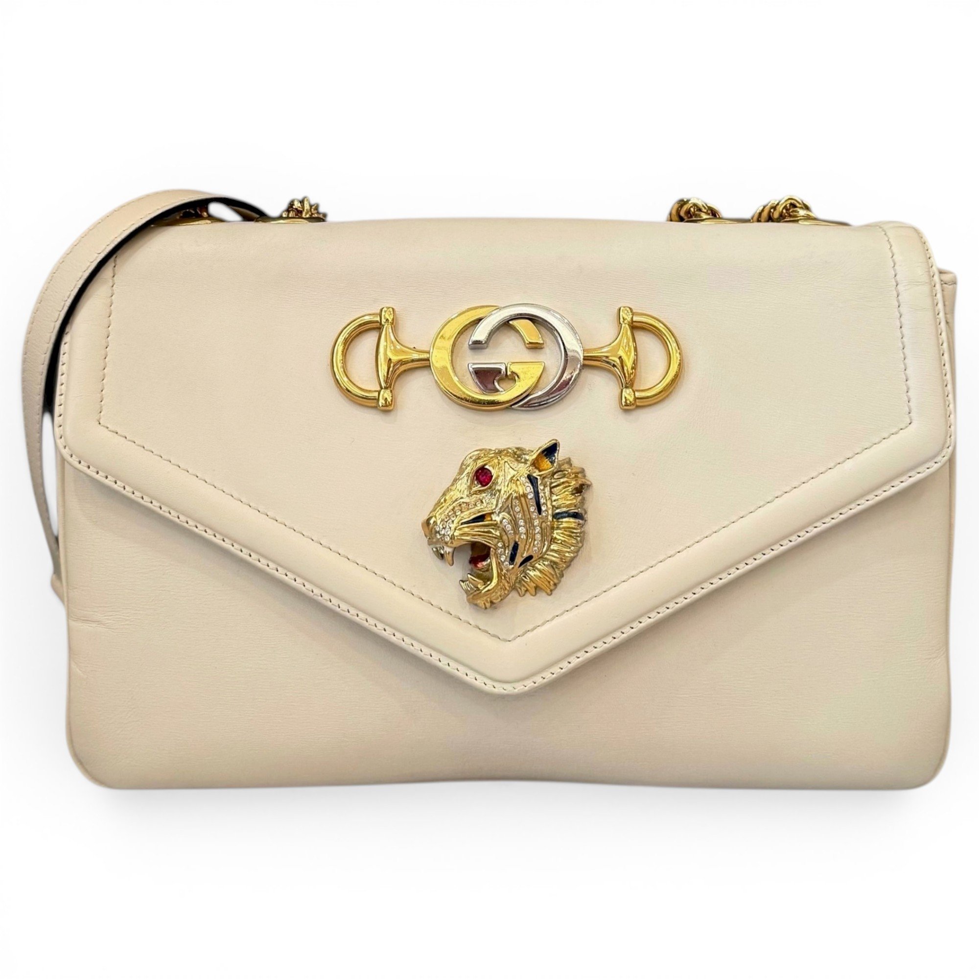 Rajah pony-style calfskin handbag