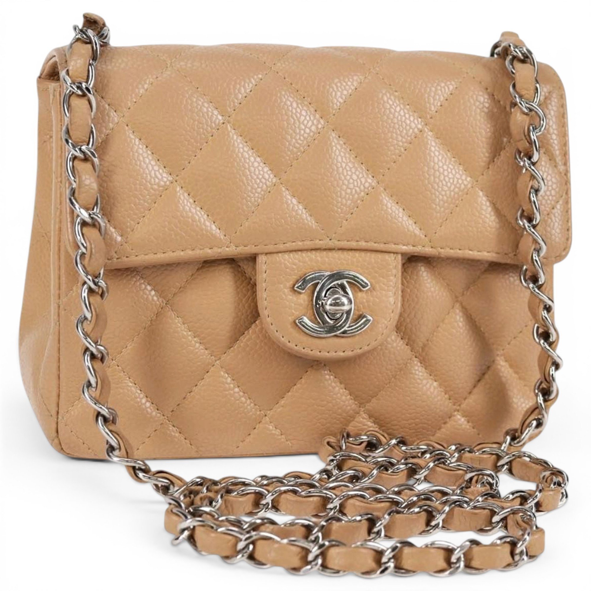 Leather mini bag