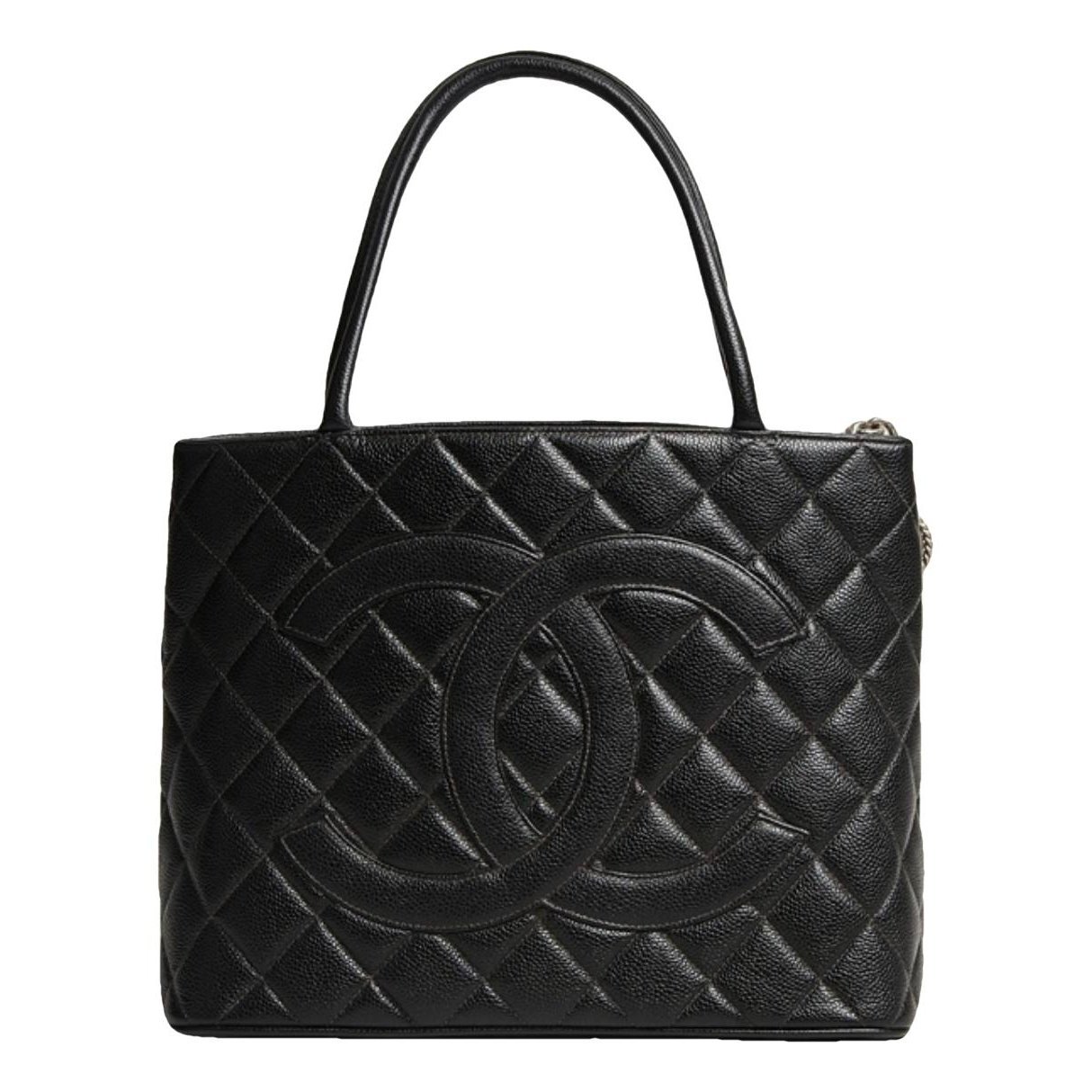 Médaillon leather tote