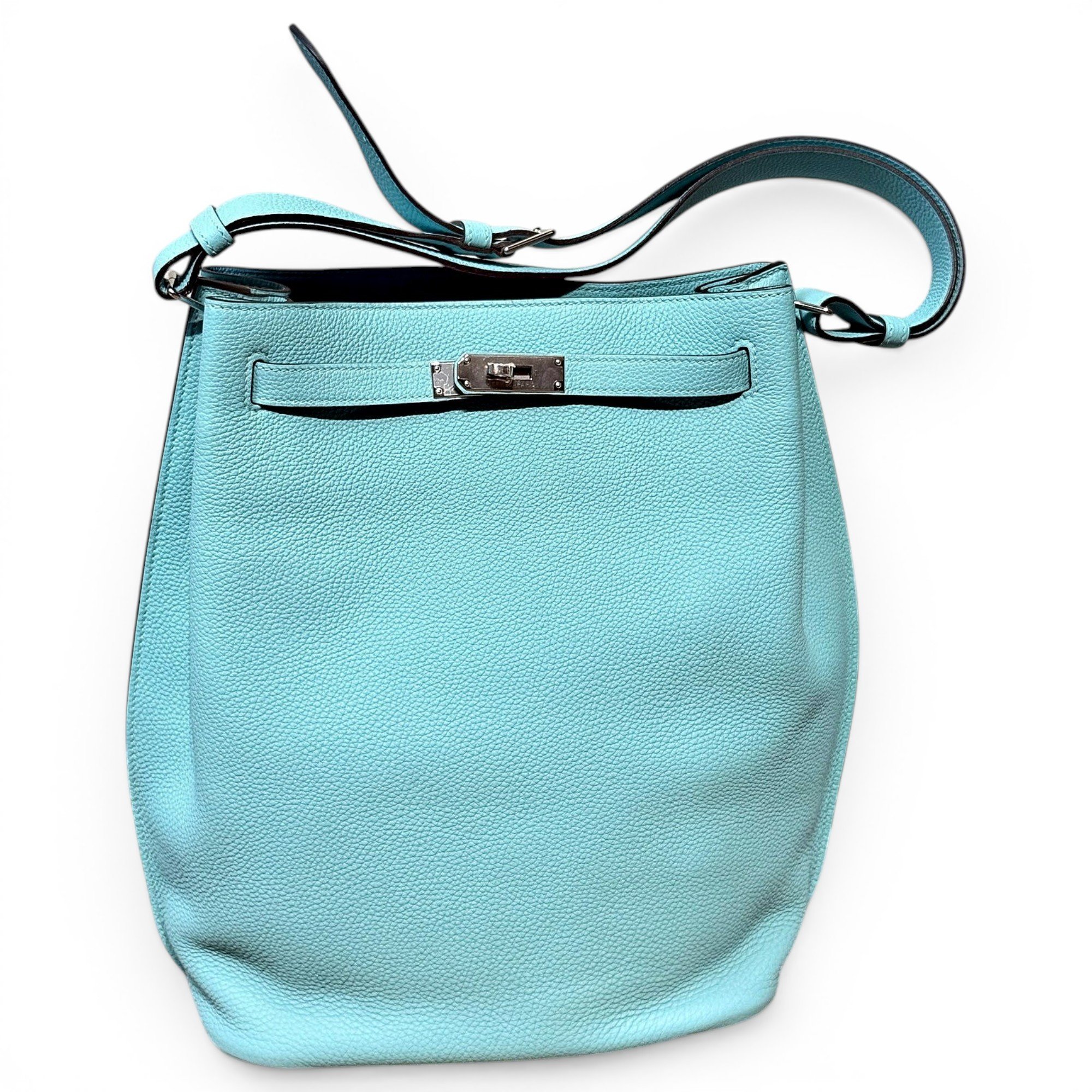 So Kelly leather handbag