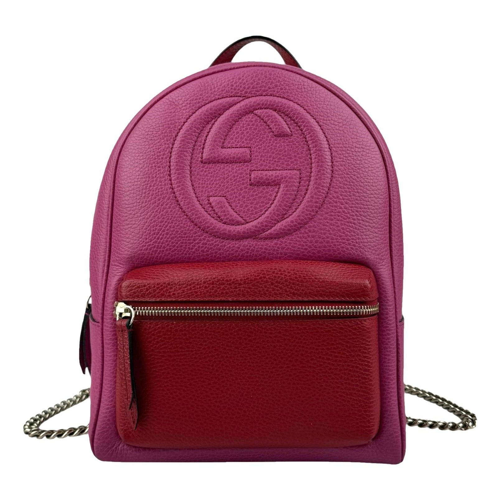 Soho leather backpack