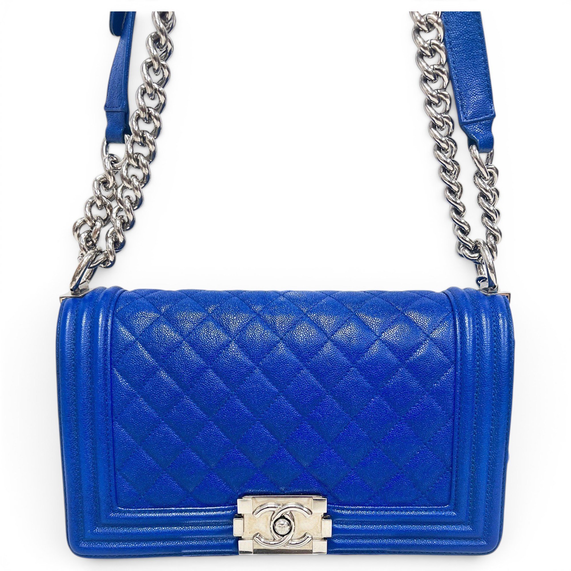 Boy leather crossbody bag