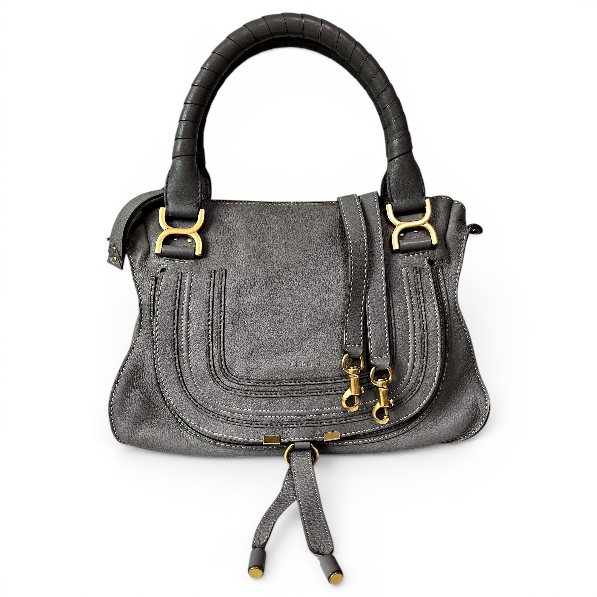 Marcie leather handbag
