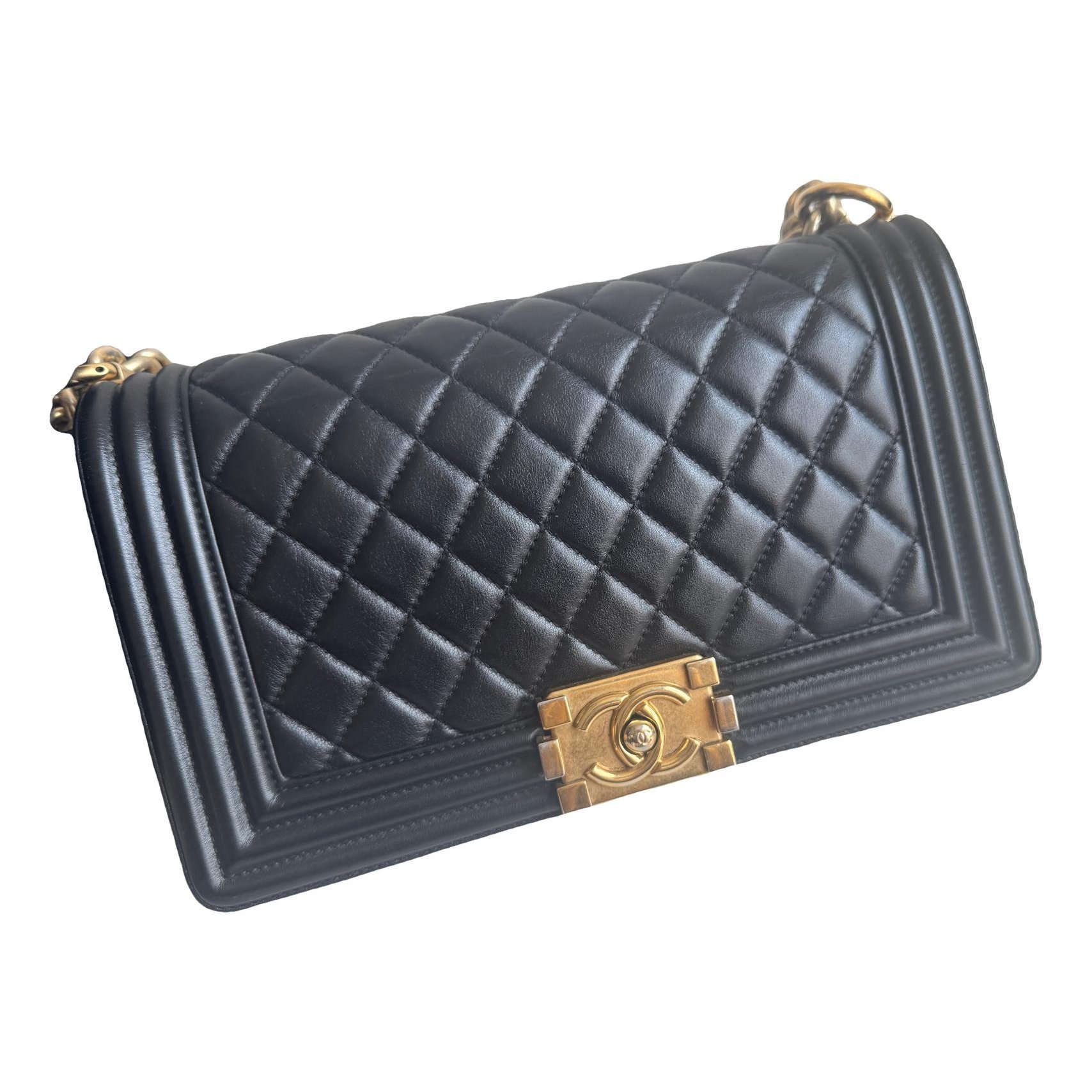 Boy leather crossbody bag