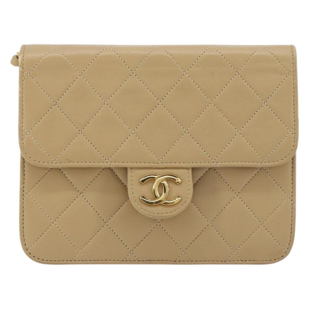 Deauville Chain leather handbag
