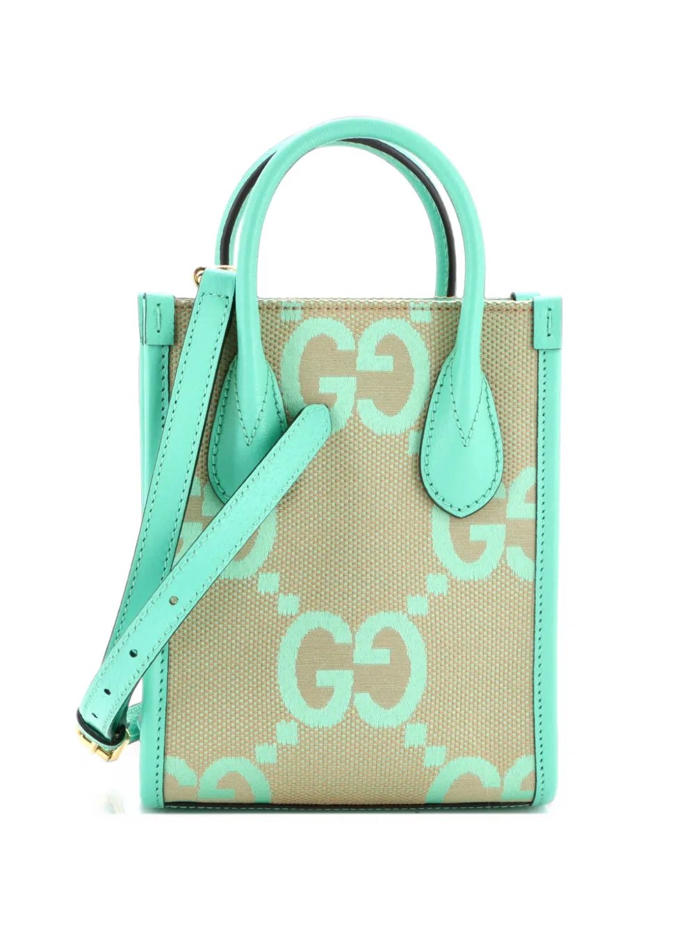 Vertical Tote Jumbo GG Canvas Mini crossbody bag