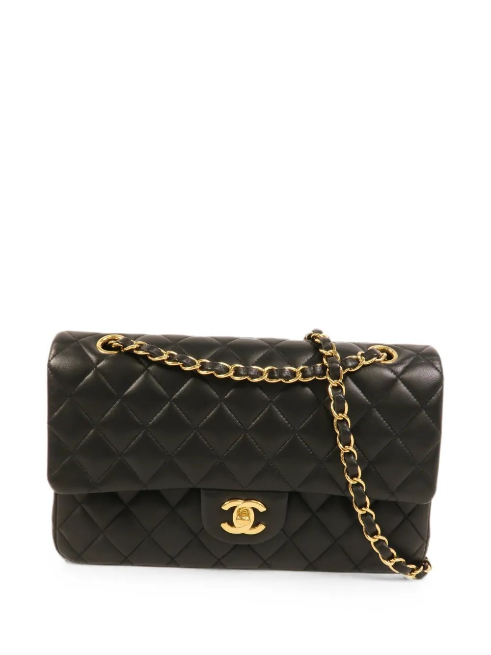 Classic CC turn-lock shoulder bag