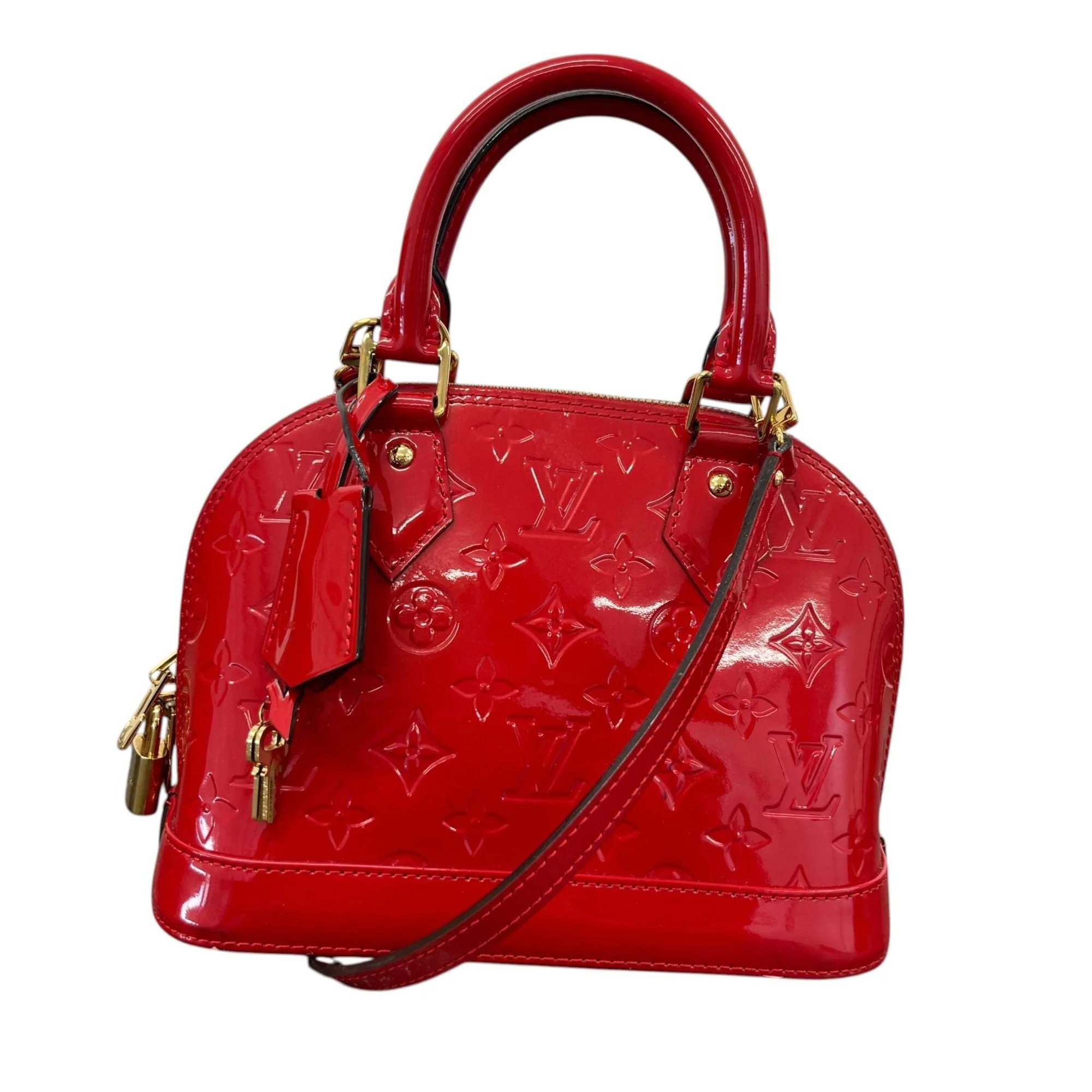 Alma BB patent leather handbag