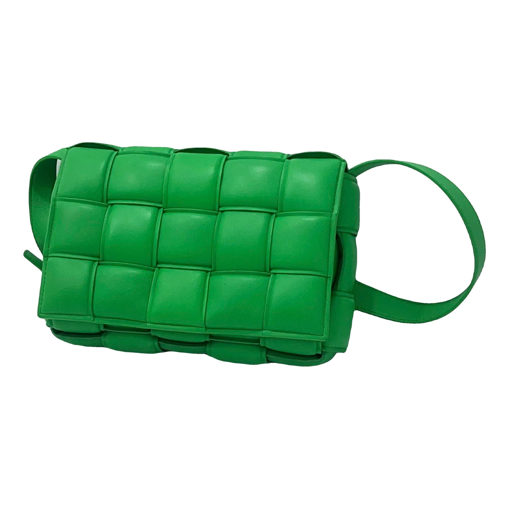 Cassette Padded leather handbag