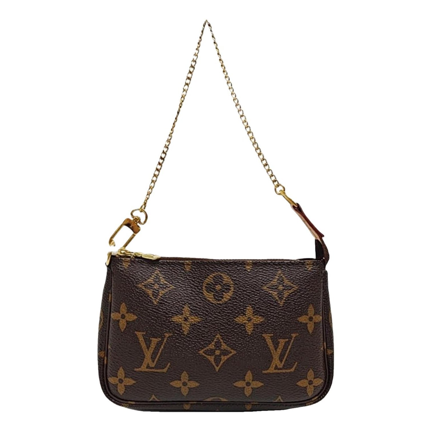 Maxi Multi Pochette Accessoires leather handbag
