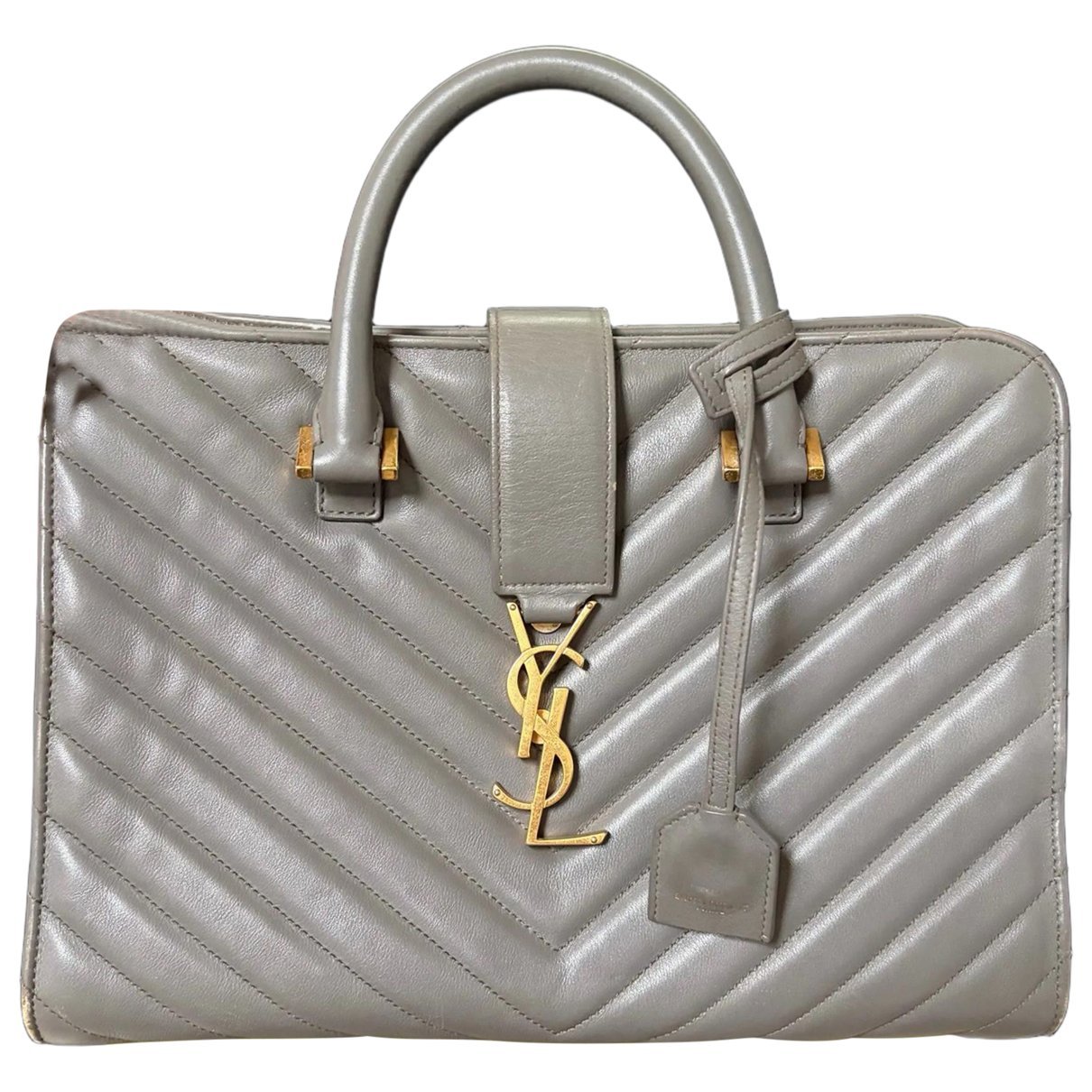 Monogram Cabas leather handbag