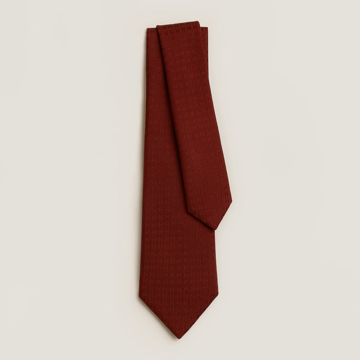 Bordeaux Clair Faconnee H Tie