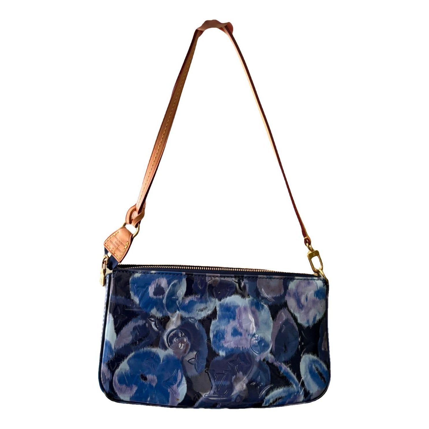 Pochette Accessoire patent leather handbag