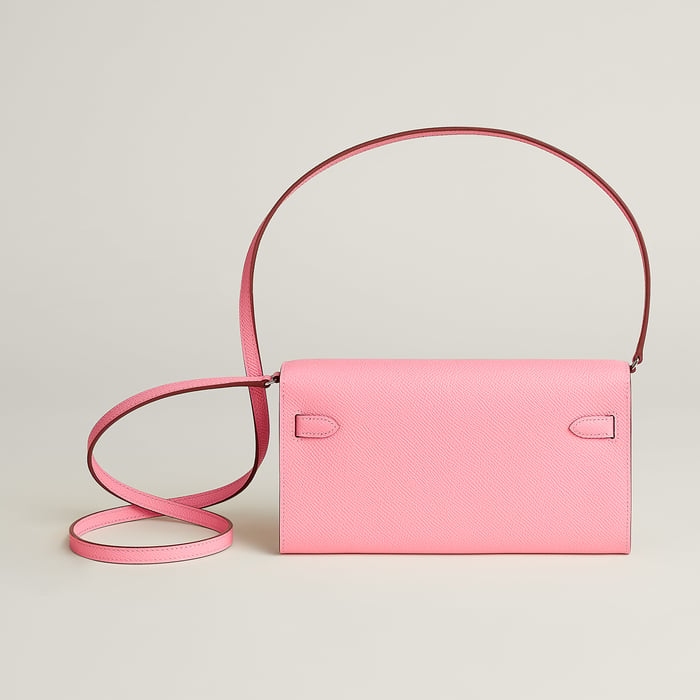 Rose Confetti Kelly Classique to Go Wallet