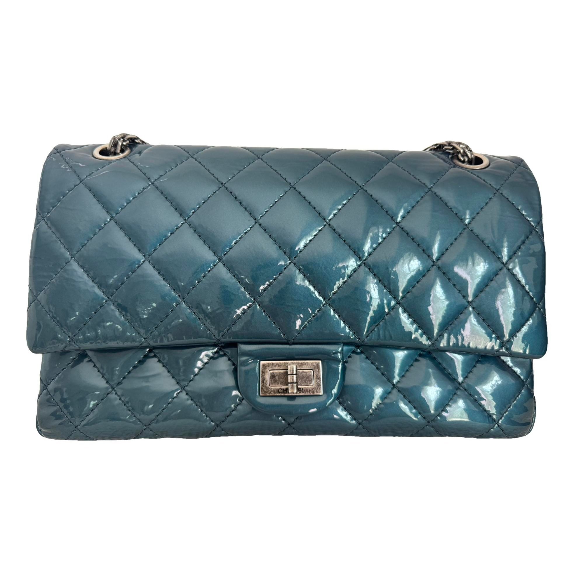 2.55 patent leather handbag