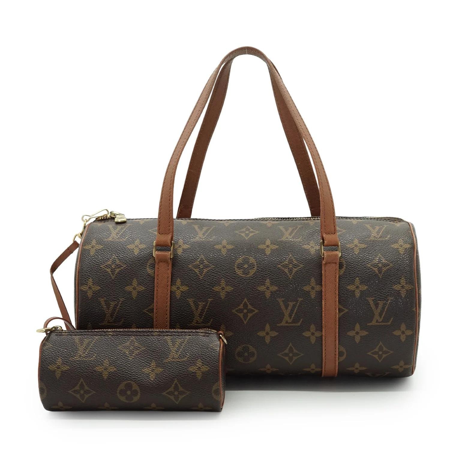 Papillon leather handbag