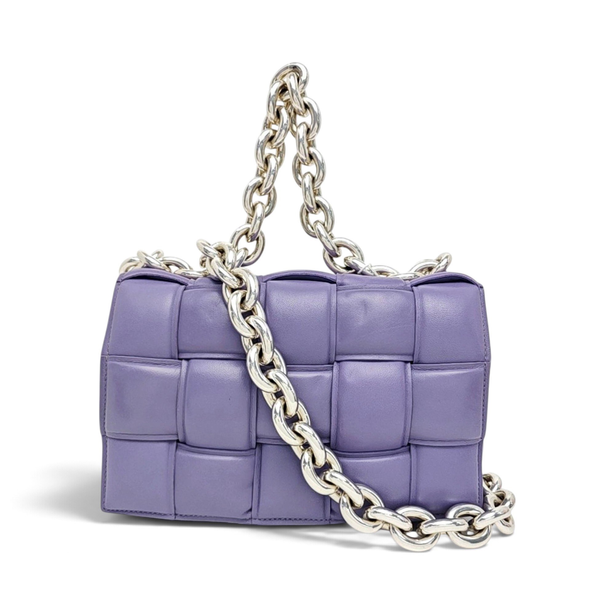 Chain Cassette leather handbag