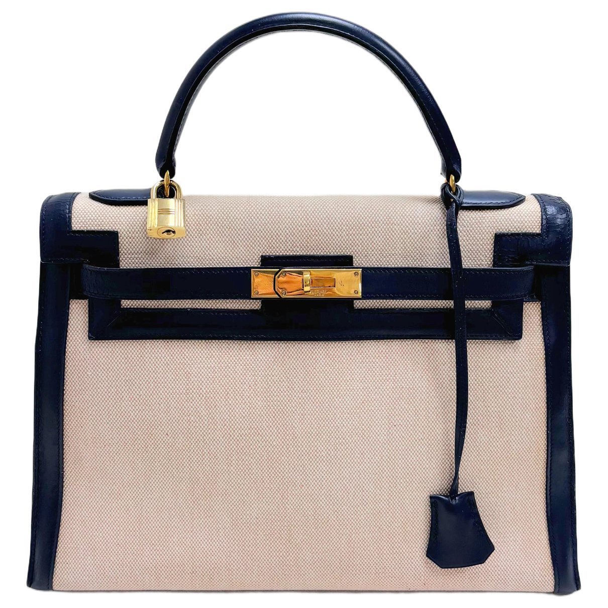Kelly 32 leather handbag