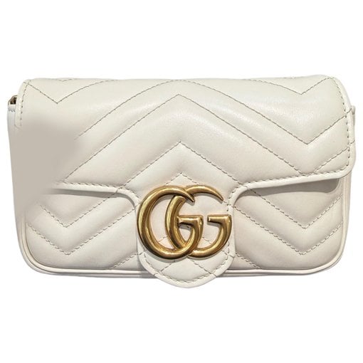 GG Marmont Flap leather handbag