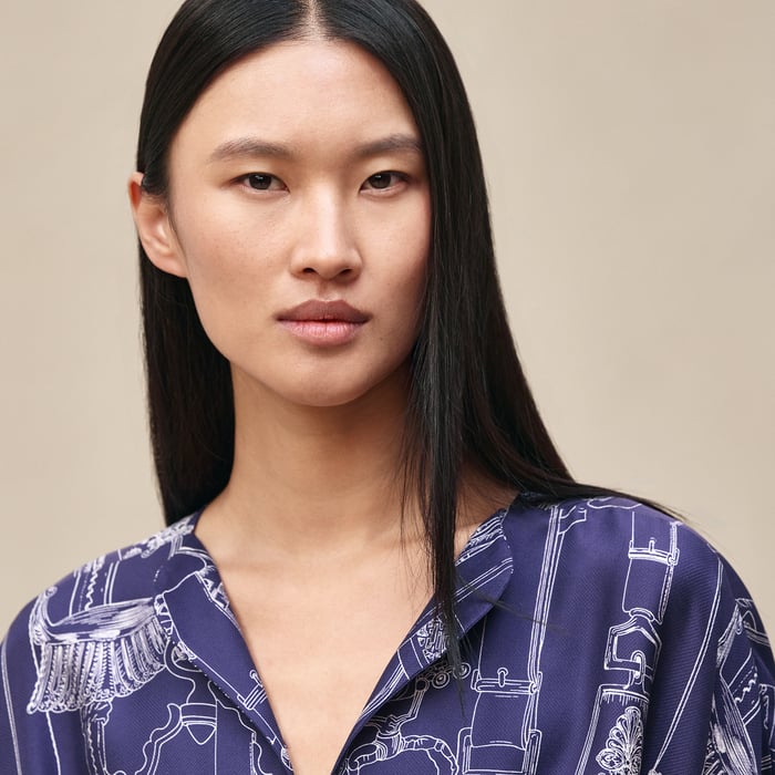Bleu Abysse "Etriers Remix" Classic Caftan