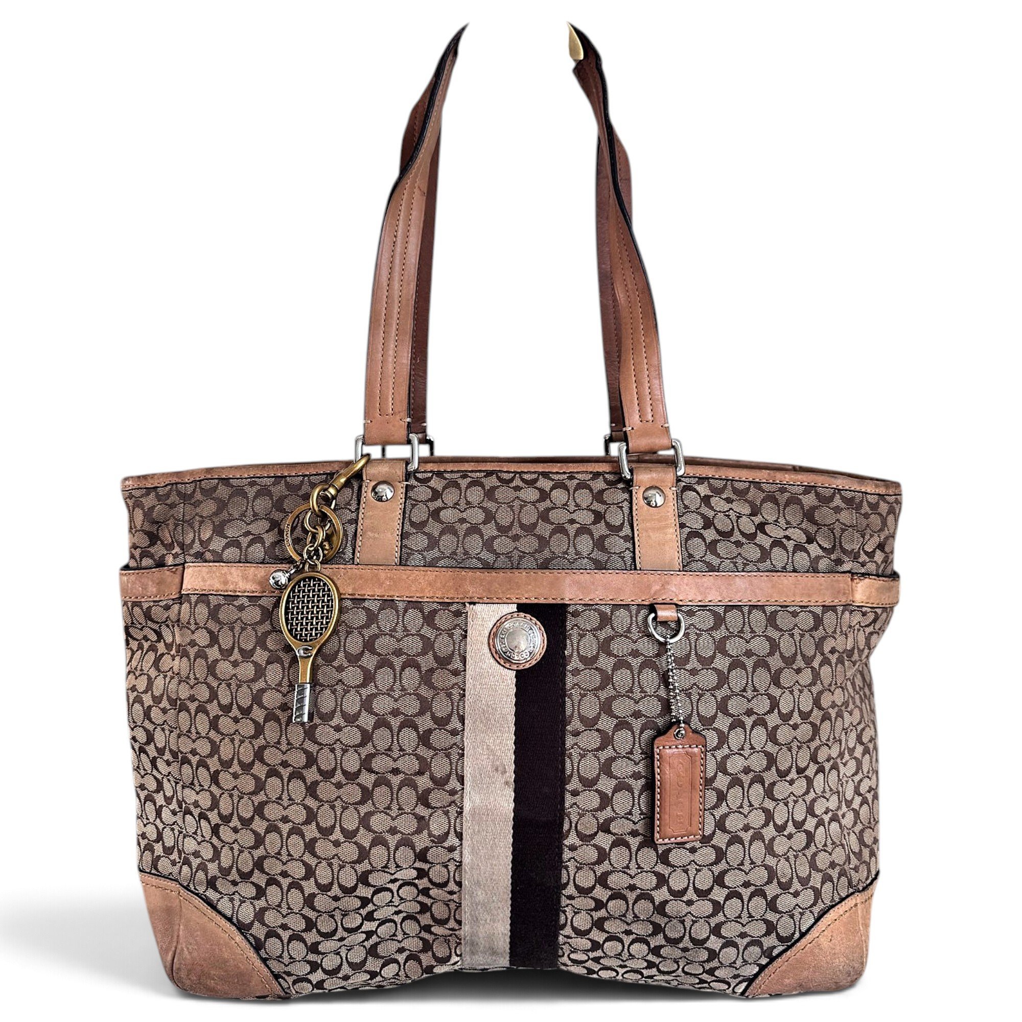 Signature Sufflette leather tote