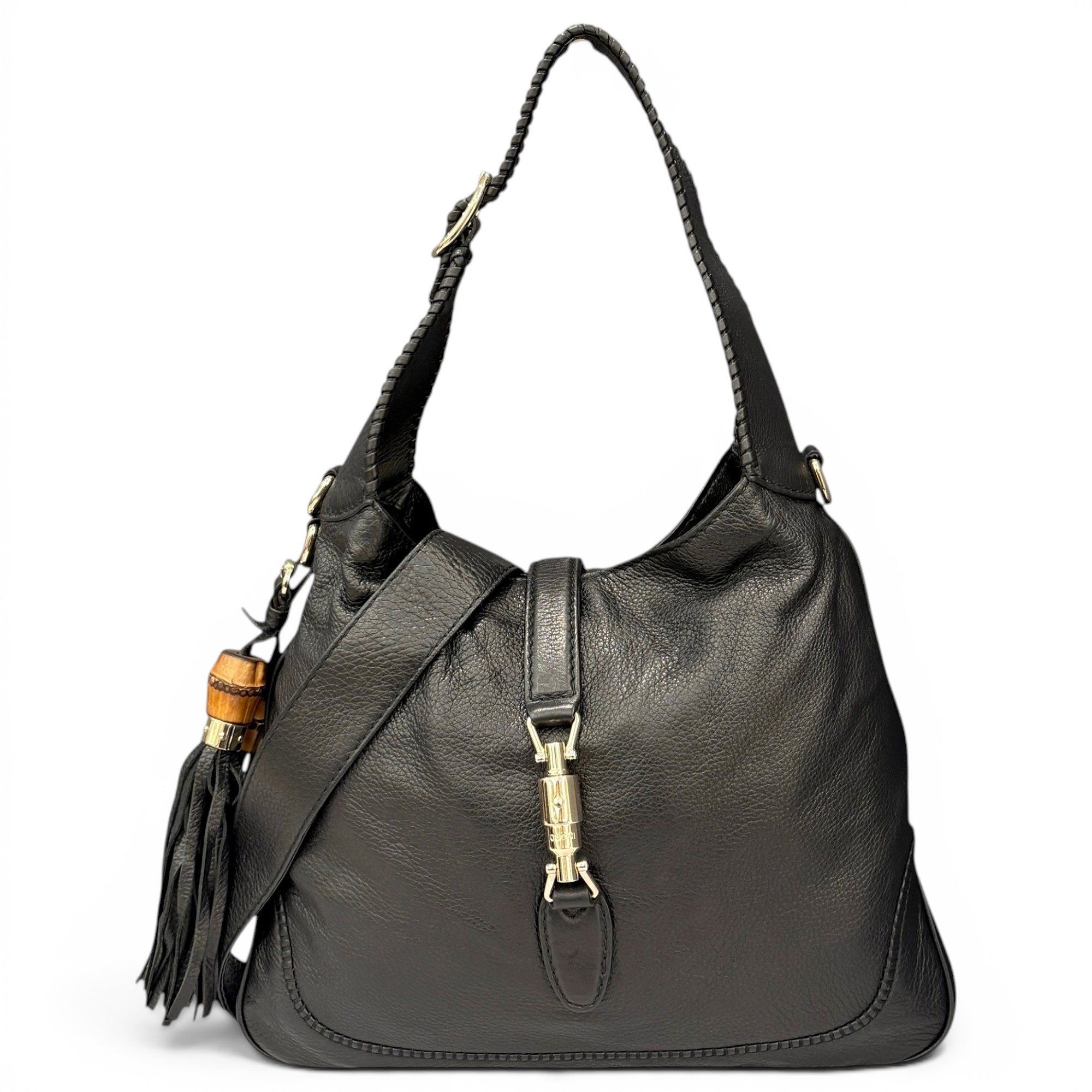 Jackie pony-style calfskin handbag