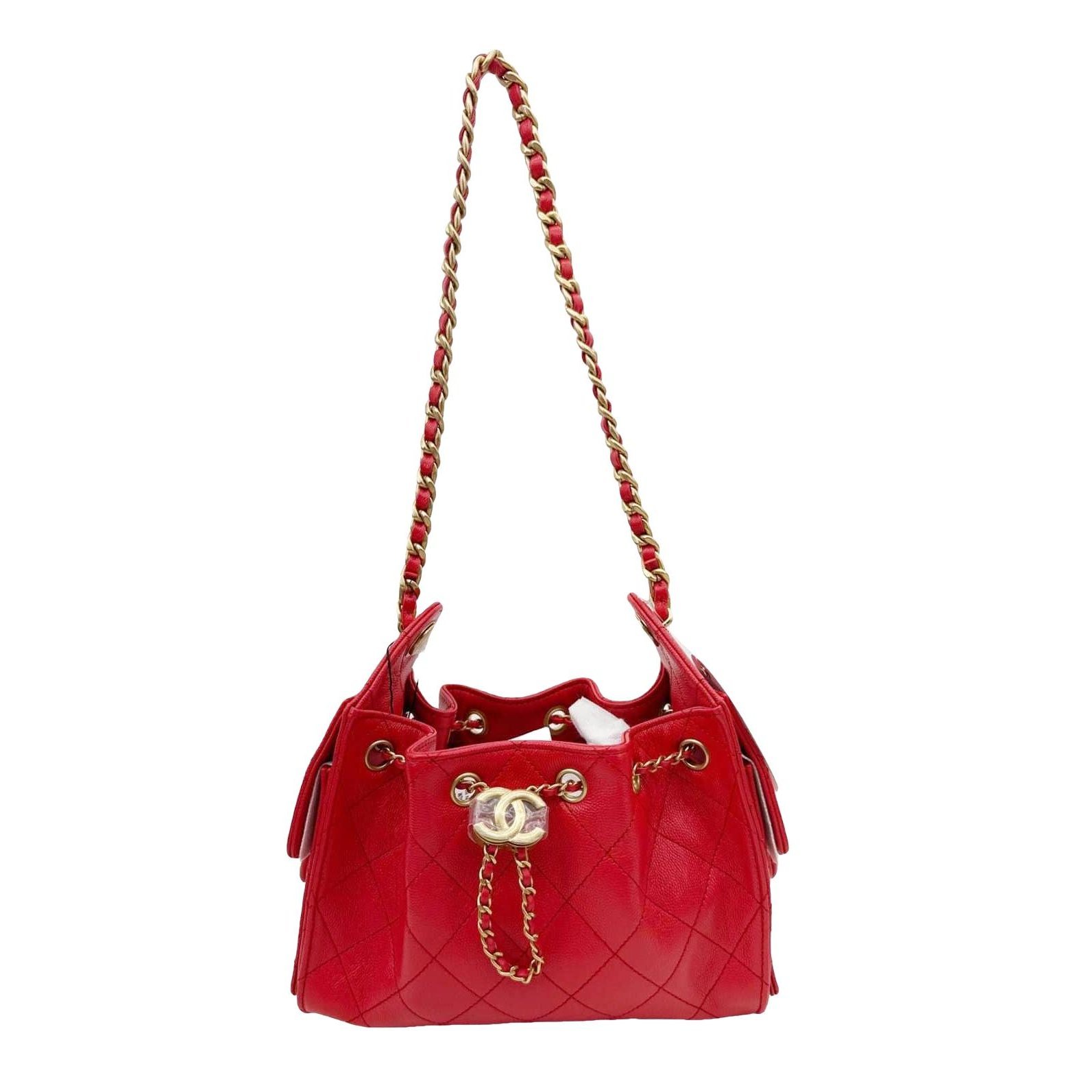 Leather handbag