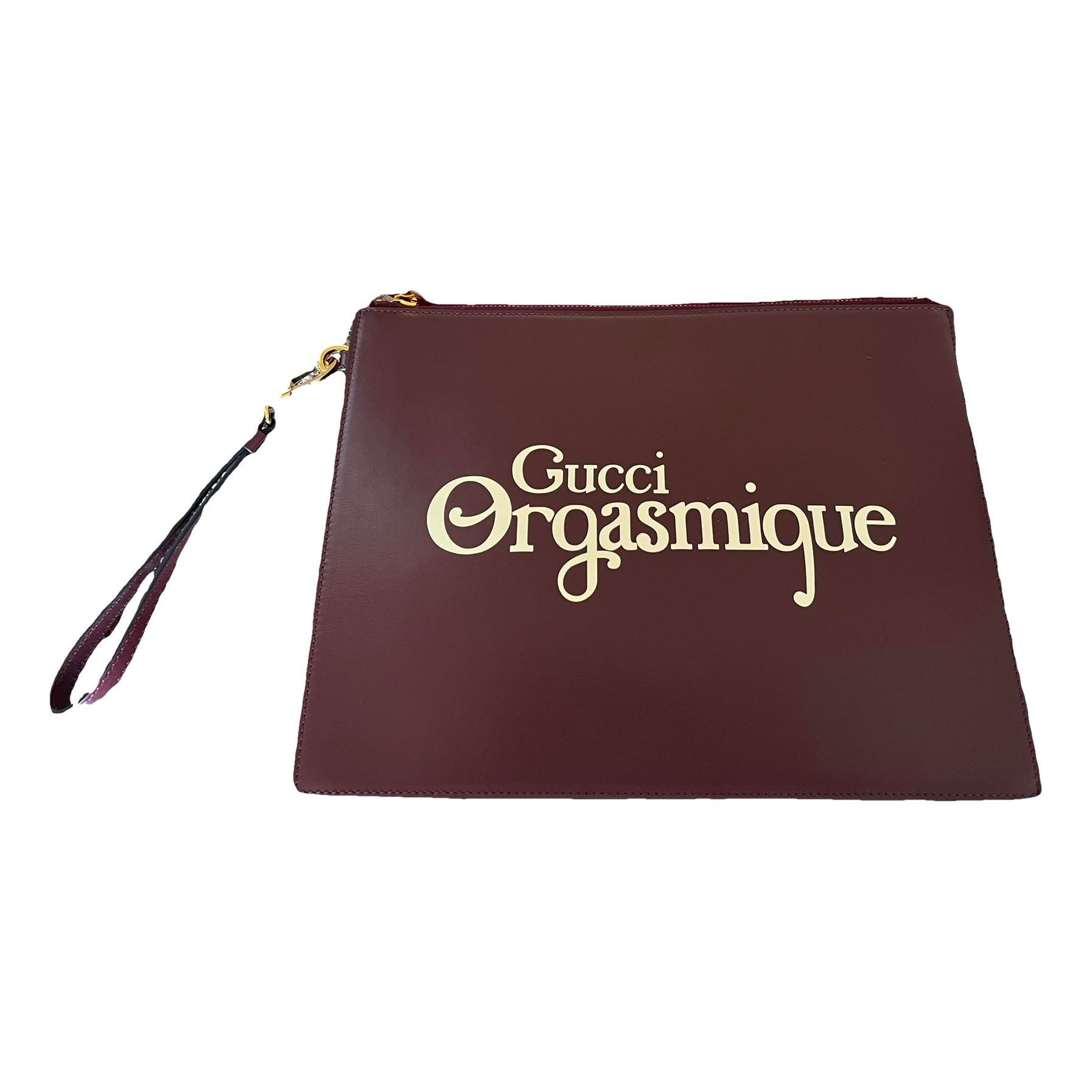 Guccy clutch leather clutch bag