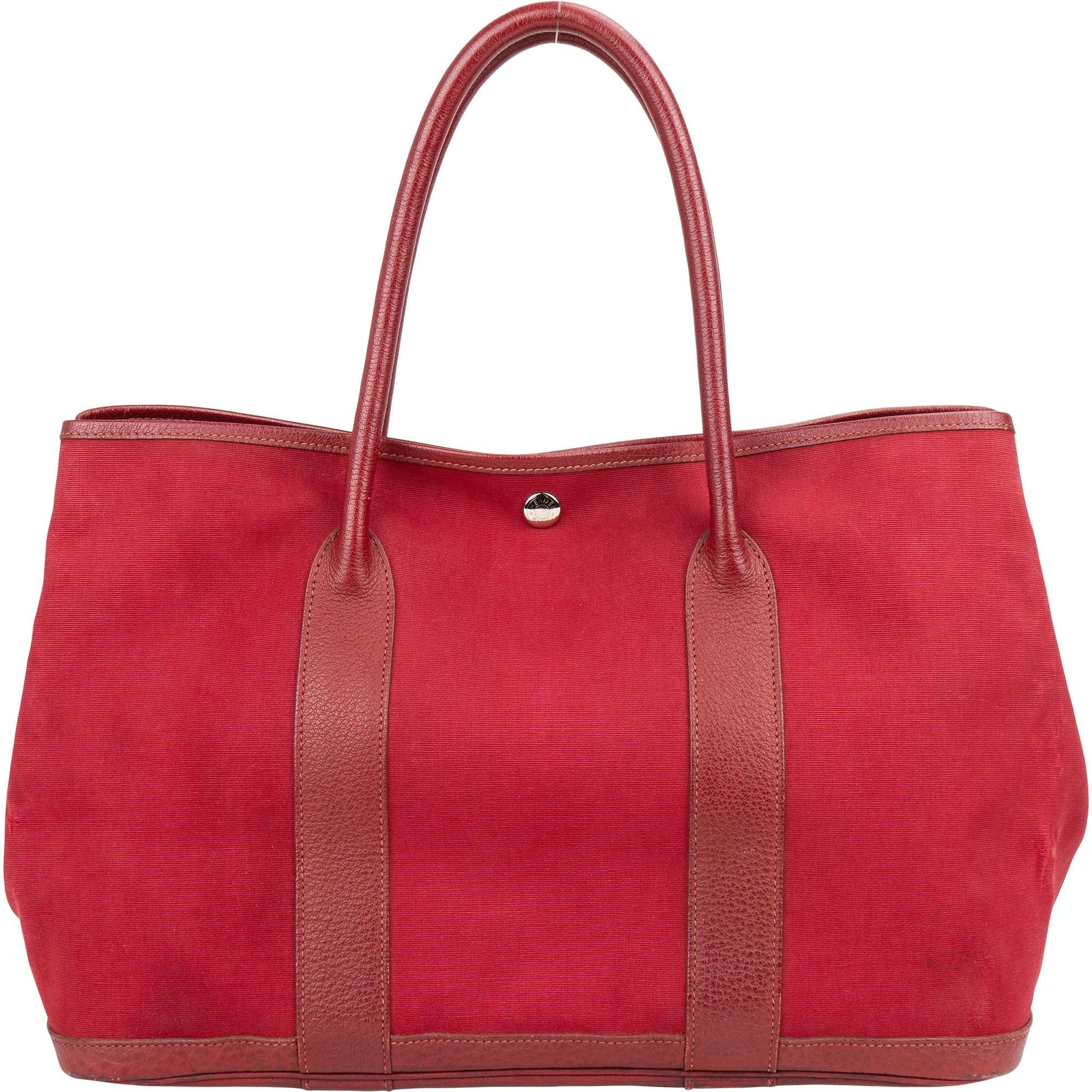 Garden Party leather handbag
