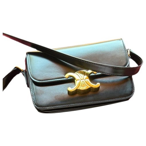 Triomphe leather handbag