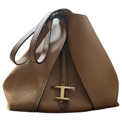 Leather tote