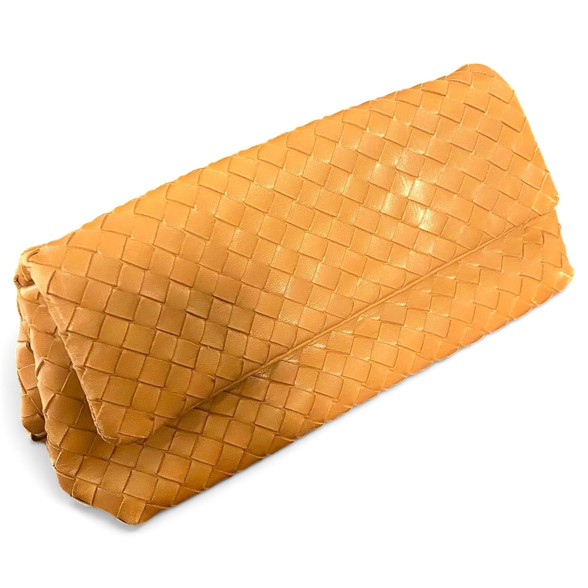 Pouch leather clutch bag