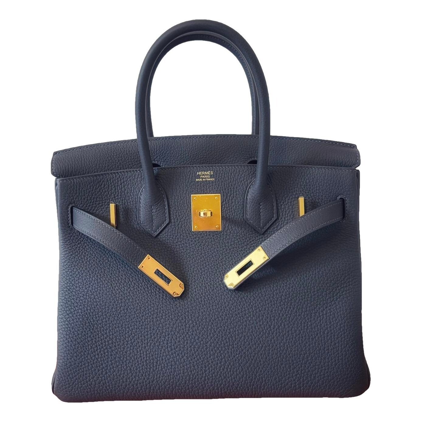 Birkin 30 leather handbag