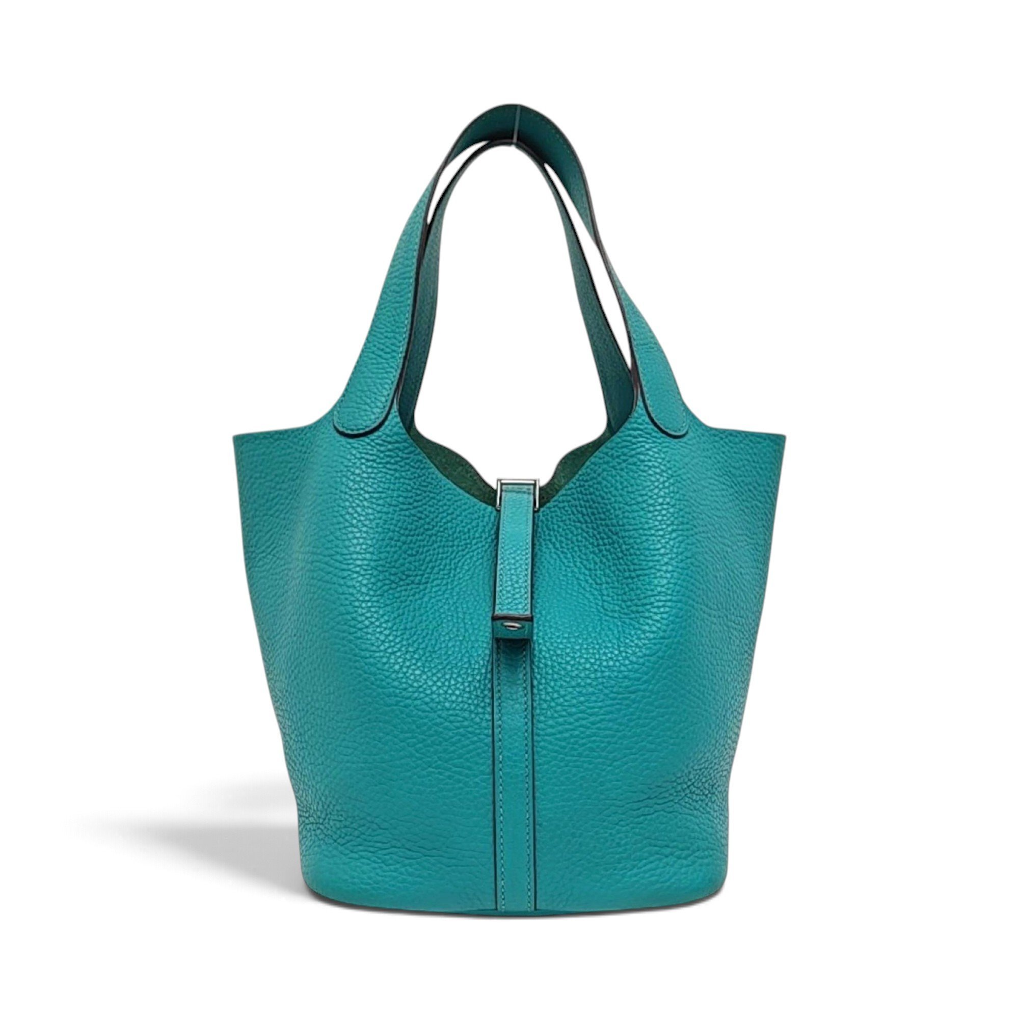 Picotin leather handbag