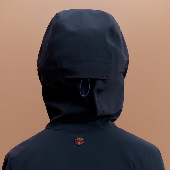 Navy Veste Imperméable Hardshell Jumping