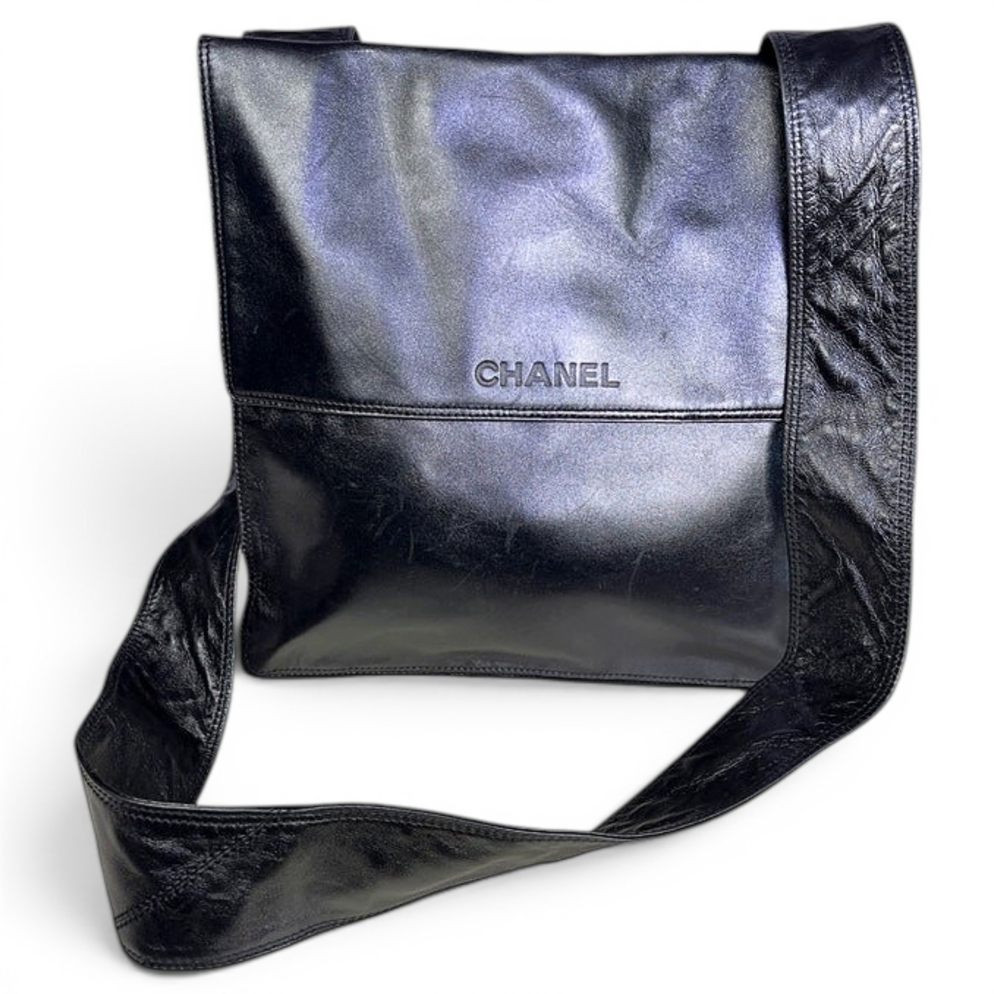 Leather crossbody bag