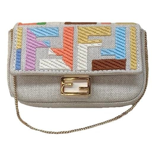 Baguette Chain Midi cloth handbag
